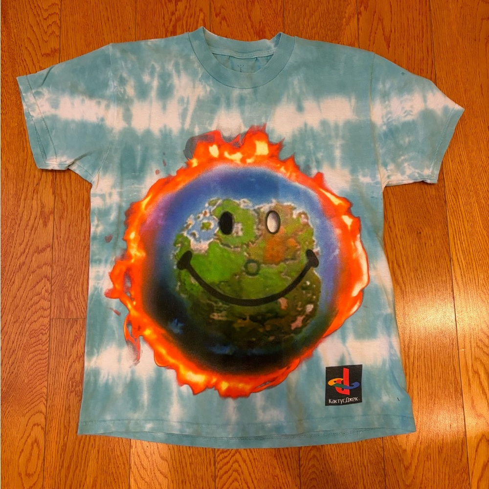 Travis Scott The Scotts World Tie Dye T-shirt, Small - Picture 3 of 8